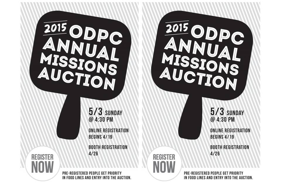 2015 Missions Auction
